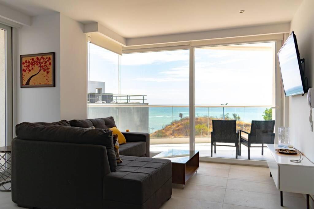 M3 Lujoso Y Comodo Departamento Con Playa 2 Piscinas Cancha De Tenis Jacuzzi Seguridad 24 Horas Manta Zewnętrze zdjęcie